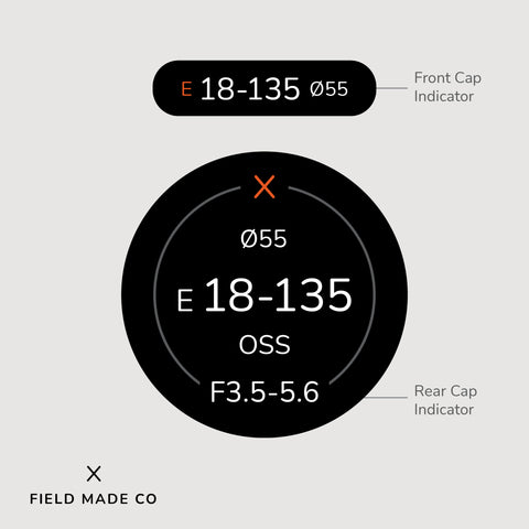 Lens Indicator for Sony E APS-C