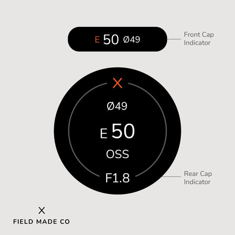 Lens Indicator for Sony E APS-C