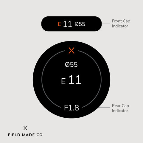 Lens Indicator for Sony E APS-C
