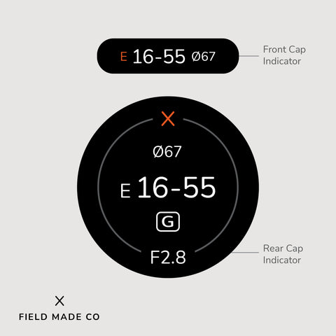 Lens Indicator for Sony E APS-C