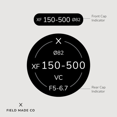 Indicateur d'objectif pour Tamron - Fujifilm XF
