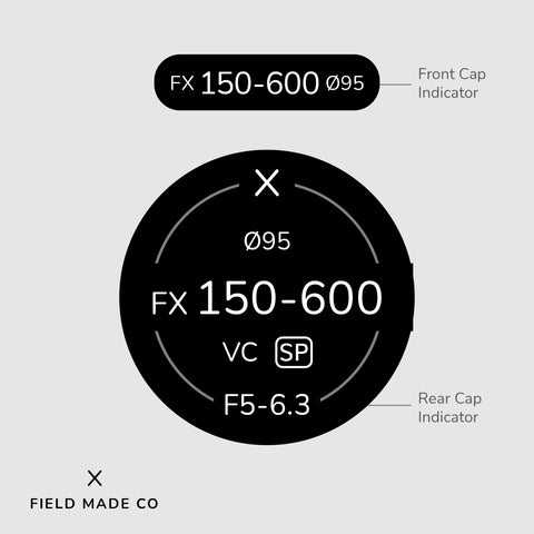 Indicateur d'objectif pour Tamron - Nikon F