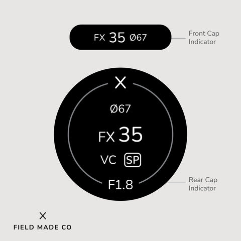 Indicateur d'objectif pour Tamron - Nikon F