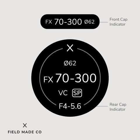Indicateur d'objectif pour Tamron - Nikon F