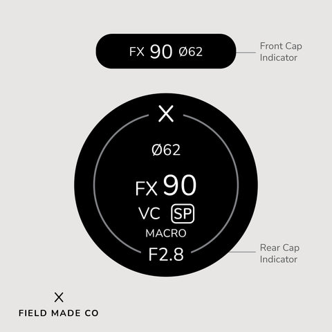 Indicateur d'objectif pour Tamron - Nikon F