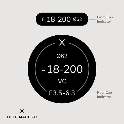 Indicateur d'objectif pour Tamron - Nikon F