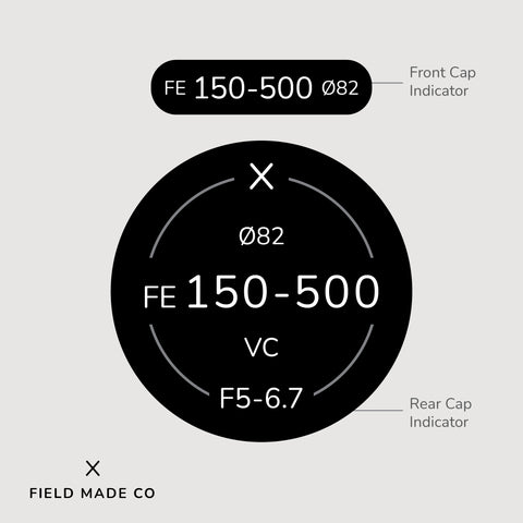 Indicateur d'objectif pour Tamron - Sony E