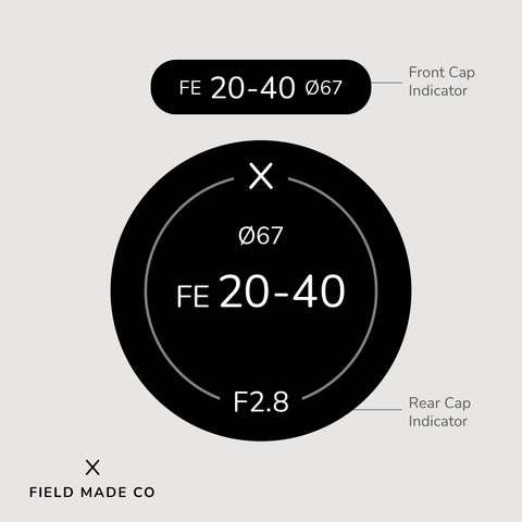 Indicateur d'objectif pour Tamron - Sony E
