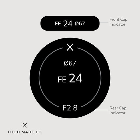 Indicateur d'objectif pour Tamron - Sony E