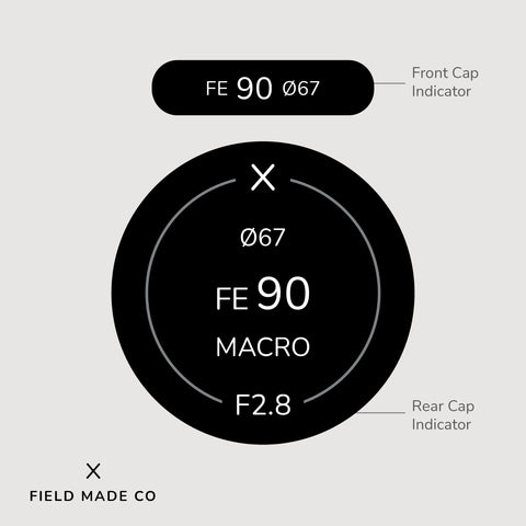 Indicateur d'objectif pour Tamron - Sony E