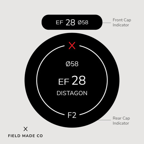 Lens Indicator for Zeiss Classic - Canon EF