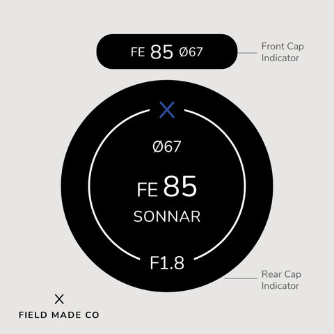 Indicateur d'objectif pour Zeiss Batis - Sony FE