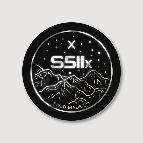 Camera Indicator for Lumix S - Silver Foil