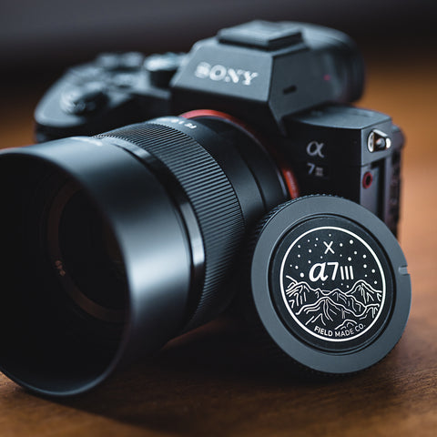 Camera Indicator for Sony E - Silver Foil
