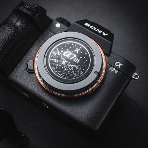 Camera Indicator for Sony E - Silver Foil