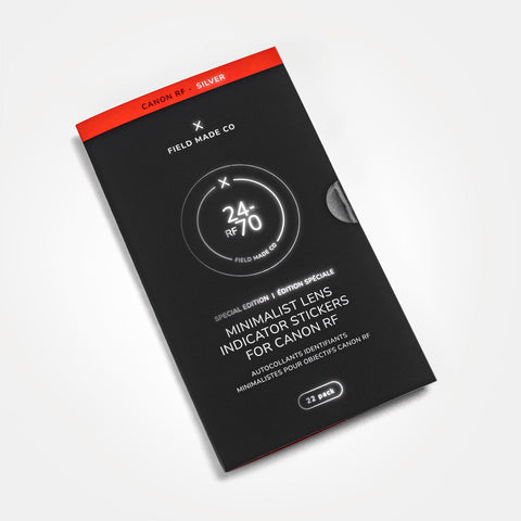 Minimalist Lens Indicator Pack for Canon RF