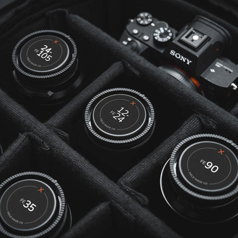 Pack d'indicateurs Minimalistes pour objectifs Sony FE