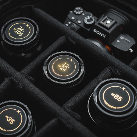 Pack d'indicateurs Minimalistes pour objectifs Sony FE