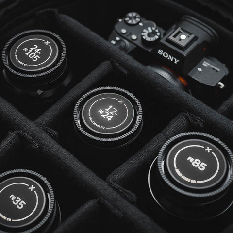 Pack d'indicateurs Minimalistes pour objectifs Sony FE