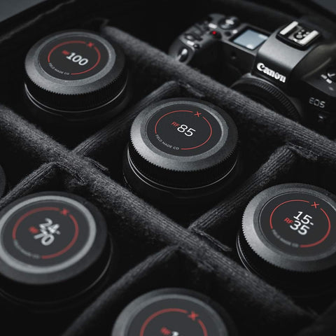 Minimalist Lens Indicator Pack for Canon RF