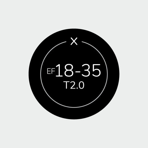 Autocollant identifiant Pro pour objectif Sigma CINÉ - Canon EF - À l'unité