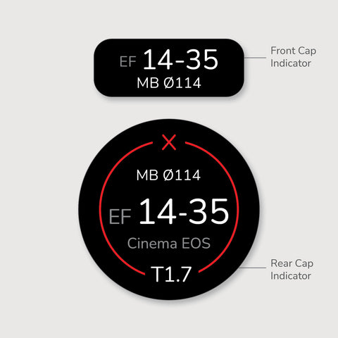 Lens Indicator for Canon EF Cinema EOS