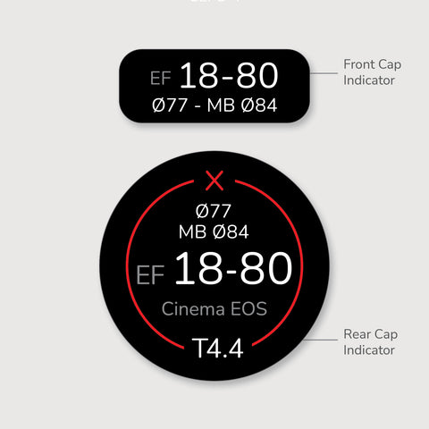 Lens Indicator for Canon EF Cinema EOS