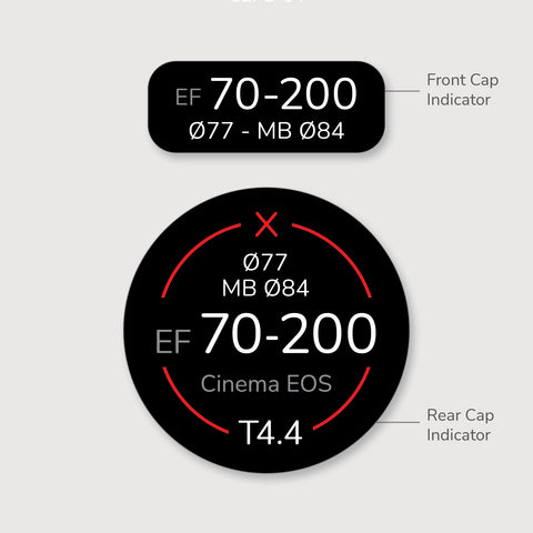 Lens Indicator for Canon EF Cinema EOS