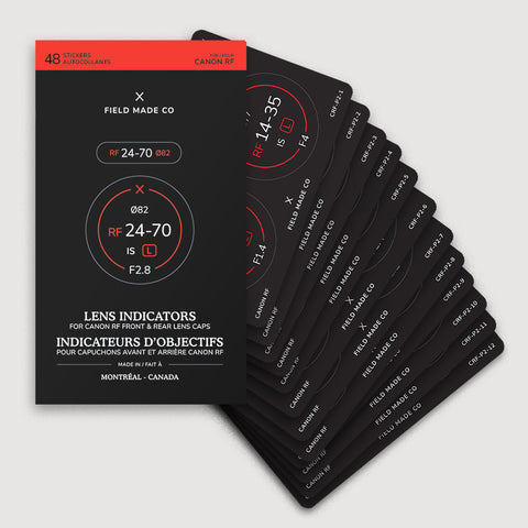Lens Indicator Pack for Canon RF