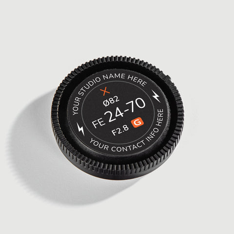 Customizable Vinyl Lens Indicators for Sony FE & E