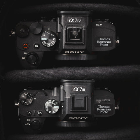 Customizable Vinyl Labels for Sony Cameras