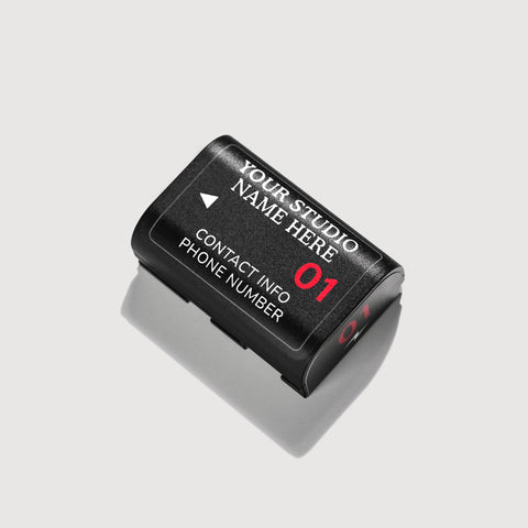 Étiquettes personnalisables pour batteries Canon LP-E6N / LP-E6