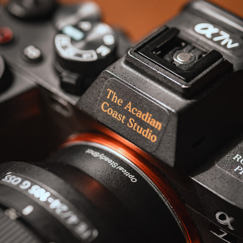 Customizable Camera Indicators for Sony FE & E