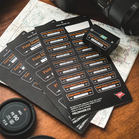 Premium Customizable Field ID Gear Vinyl Labels - Bundle