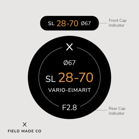 Indicateur d'objectif pour Leica SL