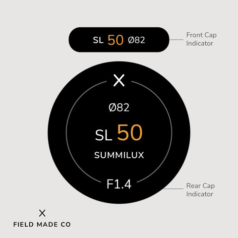 Indicateur d'objectif pour Leica SL