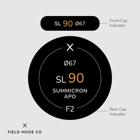 Indicateur d'objectif pour Leica SL