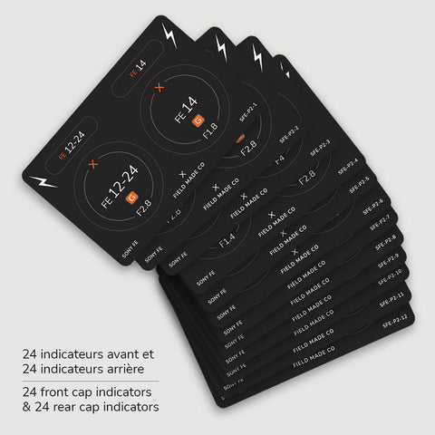 Pack d'indicateurs pour Sony FE