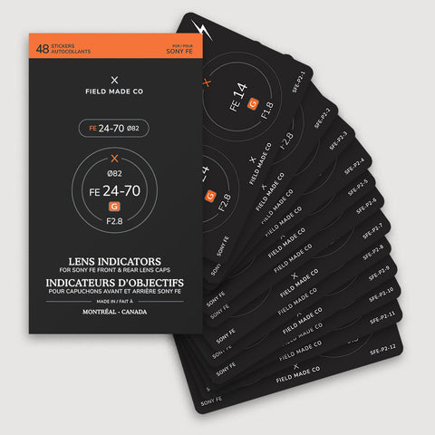 Pack d'indicateurs pour Sony FE