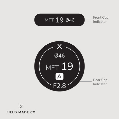 Indicateur d'objectif pour Sigma - Fujifilm XF
