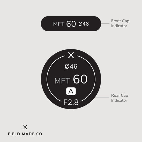 Indicateur d'objectif pour Sigma - Fujifilm XF