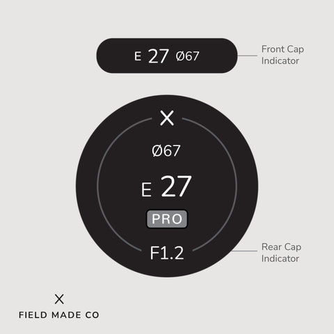 Indicateur d'objectif pour Viltrox - Sony E