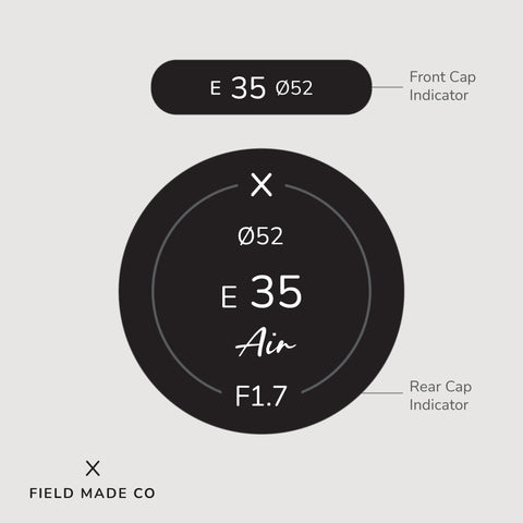 Indicateur d'objectif pour Viltrox - Sony E