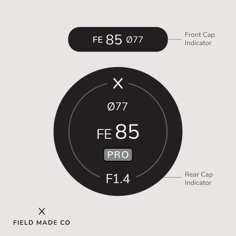 Indicateur d'objectif pour Viltrox - Sony E