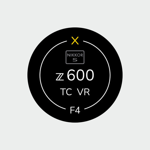 Autocollant identifiant pour objectif Nikon Z